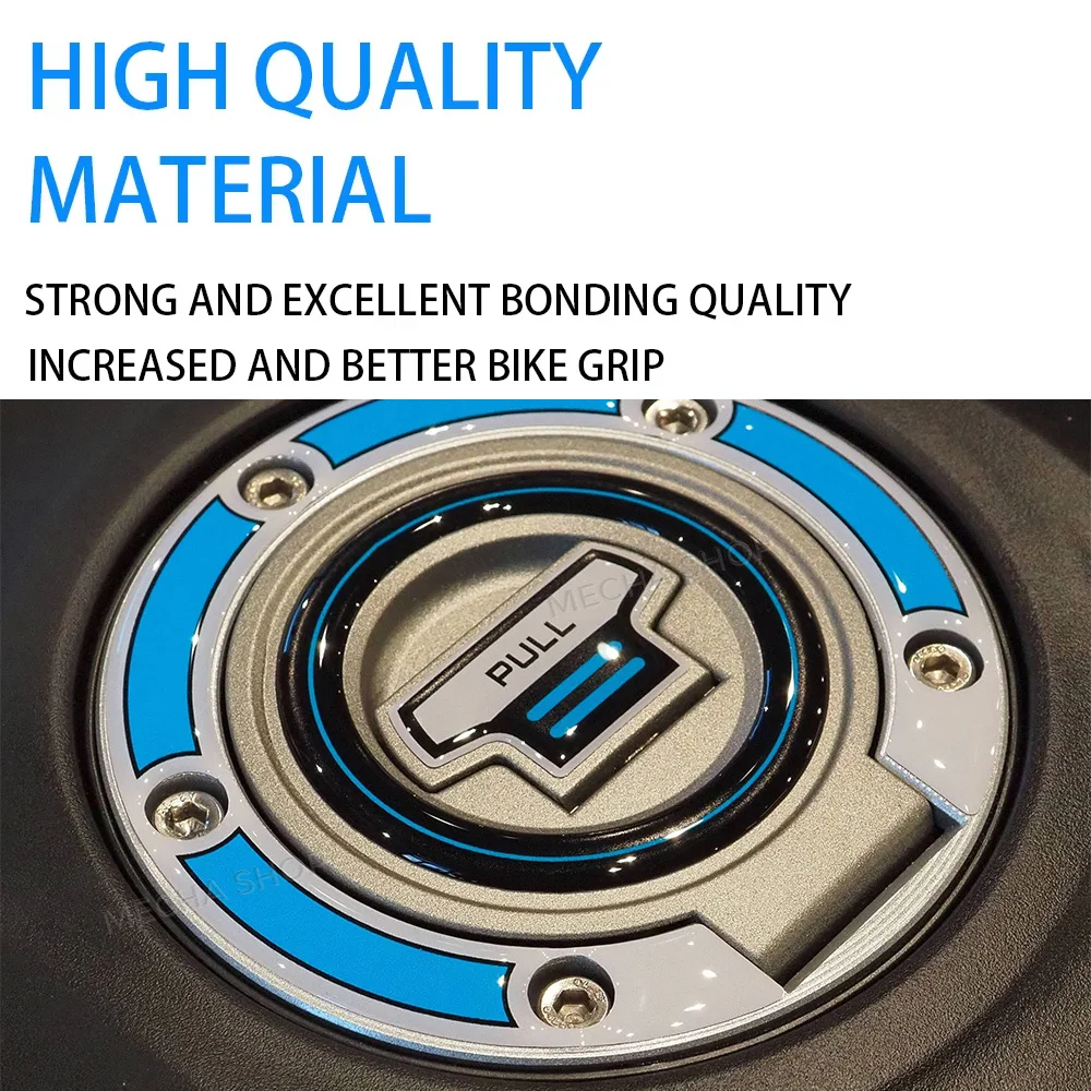 3D Gel Sticker Protects Motorcycle Fuel Tank Cap Accessories for MT07 MT 07 MT-07 2025