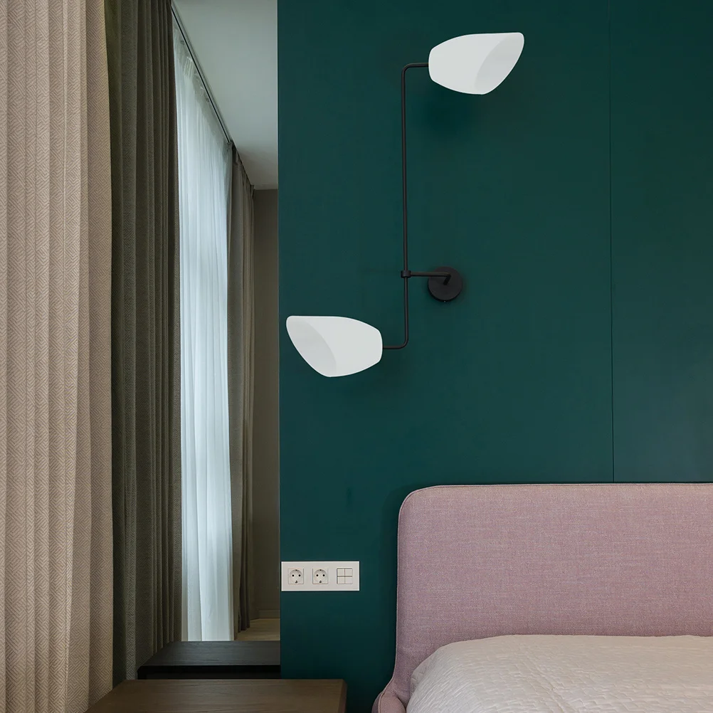 6Pcs Plastic Lampshade Modern Household Light Cover White Ceiling Lamp Replacement Decorative Diffuse Lighting Warm Atmosphere