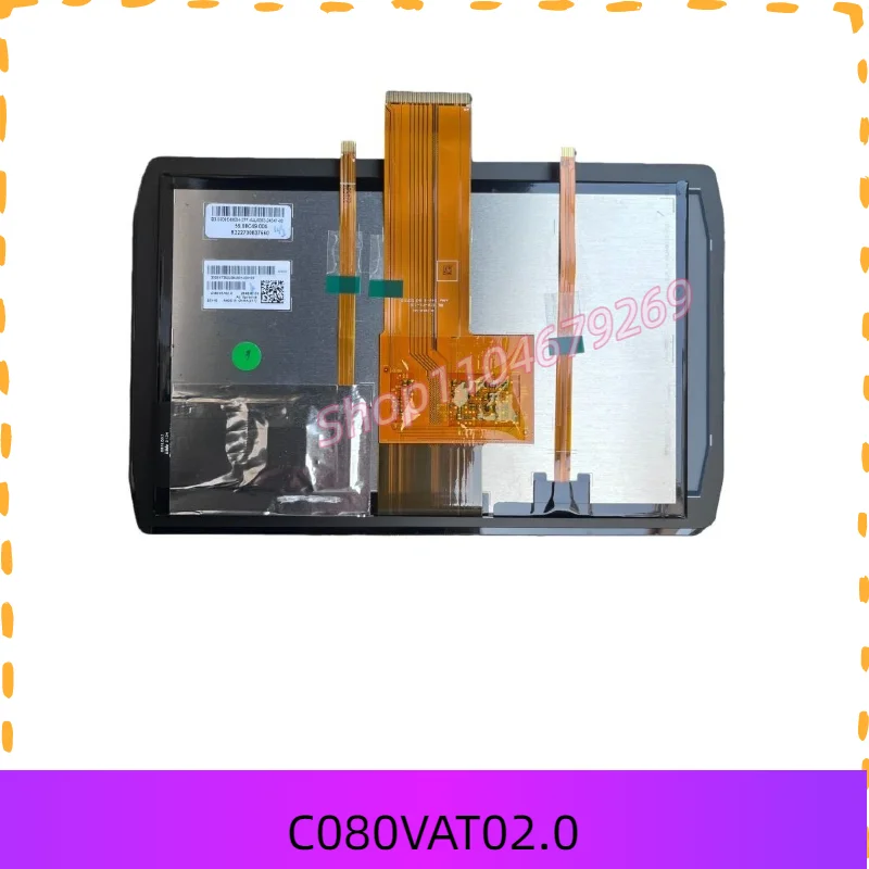 8.0 inch C080VAT02.0 for CAT 320 336 349GC excavator central control display LCD touch screen