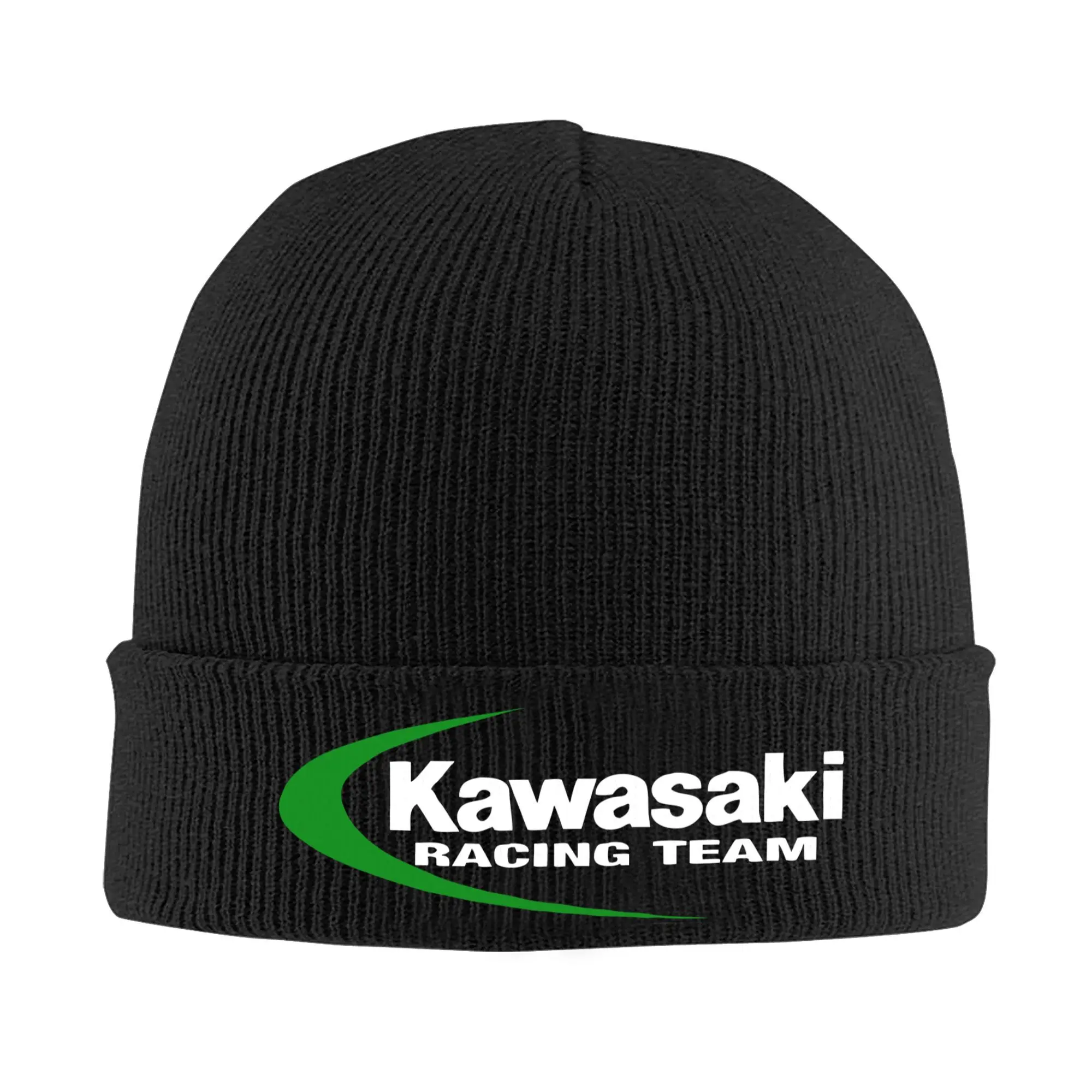 Kawasakied Motorcycle Sport Racing Knitted Hat Autumn Winter Skullies Beanies Moto Logo Caps Men Women Acrylic Hot Sale Skullcap