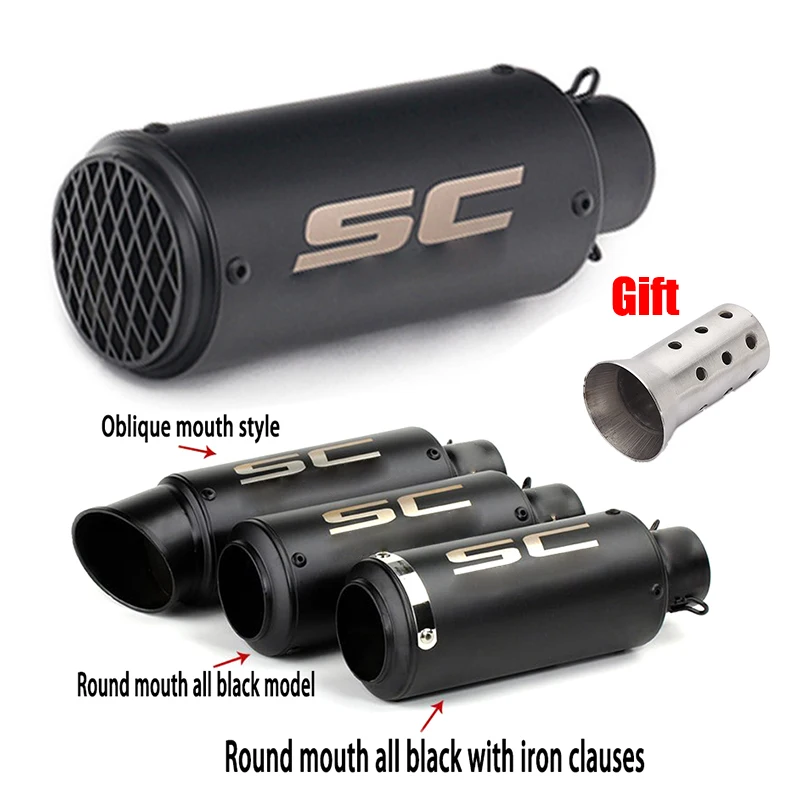 Выхлопная труба GP Project 51 мм/60 мм Db Killer, выхлопная труба мотоцикла с для Kawasaki Z900 Z800 Er6n Sv650 R1 R3 MT03