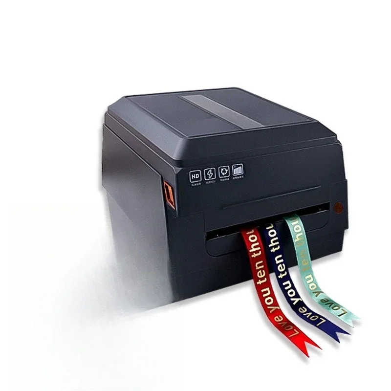 Ribbon gift belt printer, flower basket streamer printing banner machine