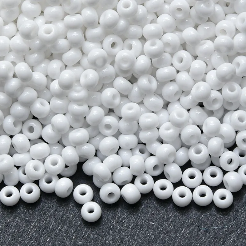 

PRECIOSA Round Beads Solid color Czech Republic Round Rocailles Glass Seed Beads for Jewelry DIY Making