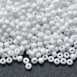 PRECIOSA Round Beads Solid color Czech Republic Round Rocailles Glass Seed Beads for Jewelry DIY Making