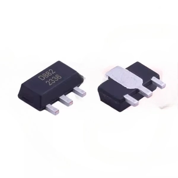 NPN ترانزستور الطاقة 2SD882 D882 SOT-89 TO126 TO252 TO251 3A تيار عالي