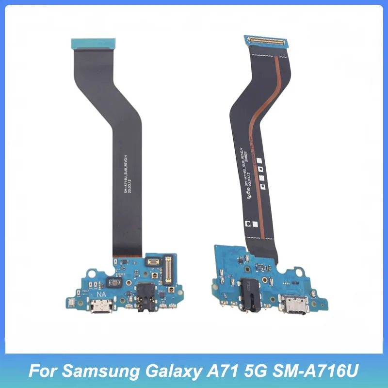 

Charging Dock Port Flex Cable for Samsung Galaxy A71 5G SM-A716U US Version Charging Dock Port Connector Flex Cable Repair parts