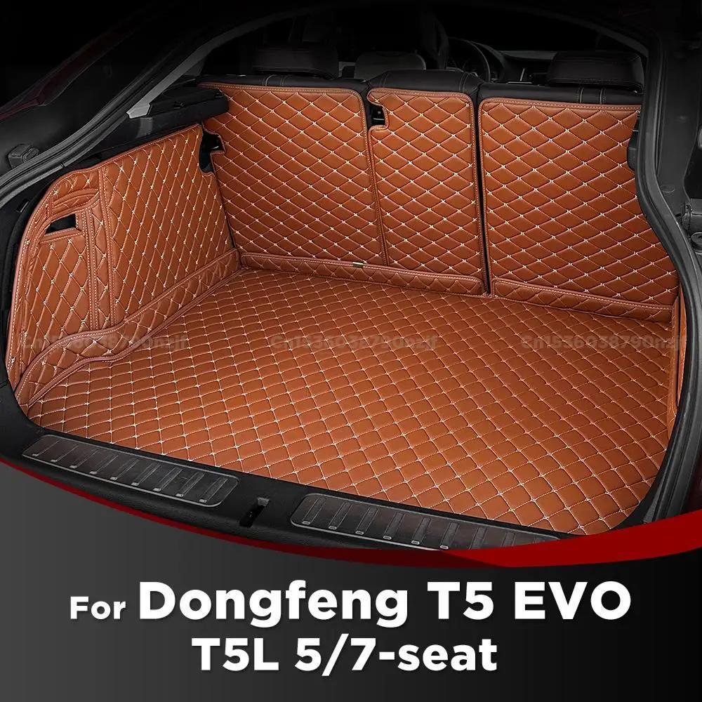 

For Dongfeng T5 EVO T5L 5/7-seat Auto Full Coverage Trunk Mat Car Protective Pad Cargo Liner Interior Accessories