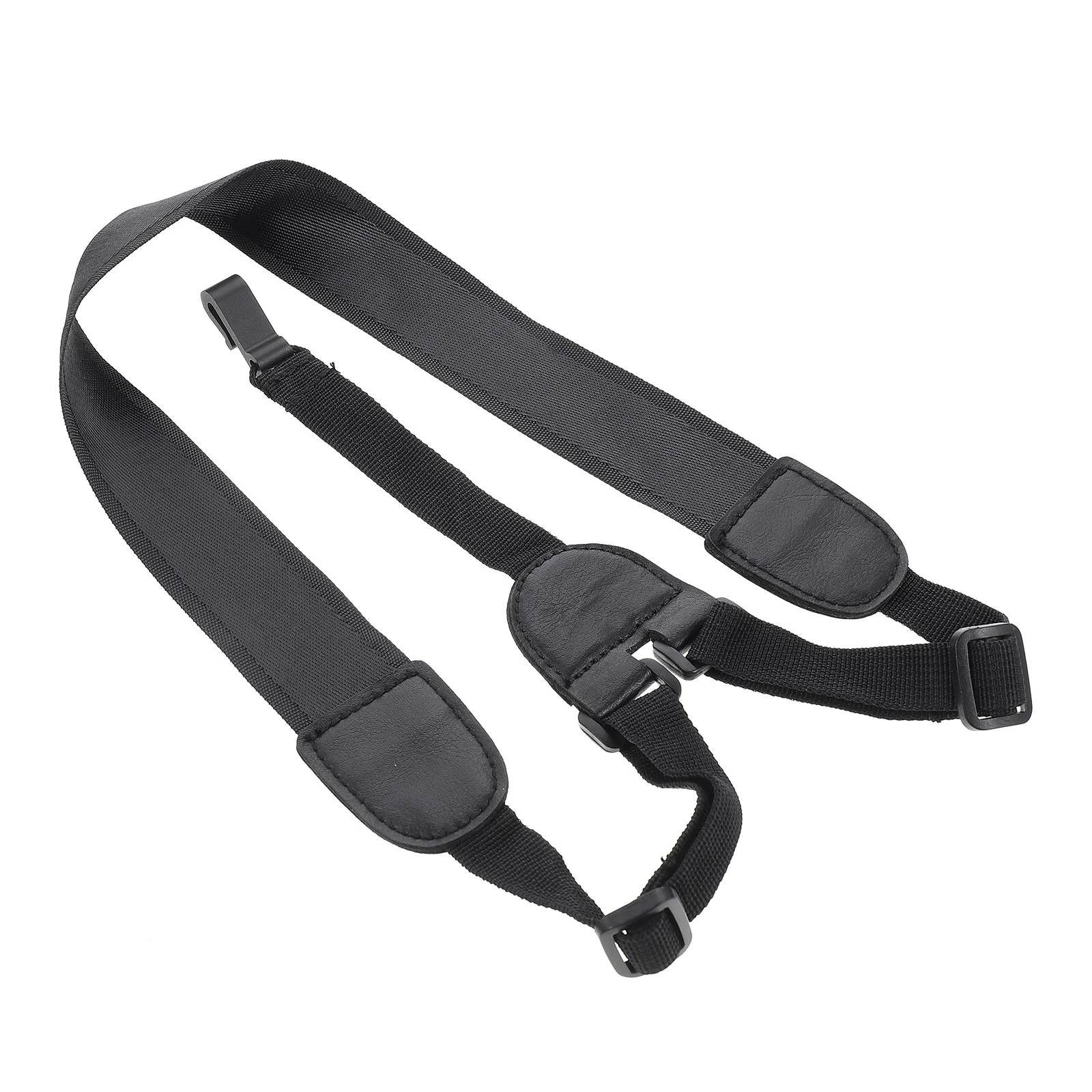 

Ukulele Strap Foldable Durable Nylon Adjustable Shoulder Belt Practical Eco-Friendly Ukulele Instrument Strap Instrument Belt