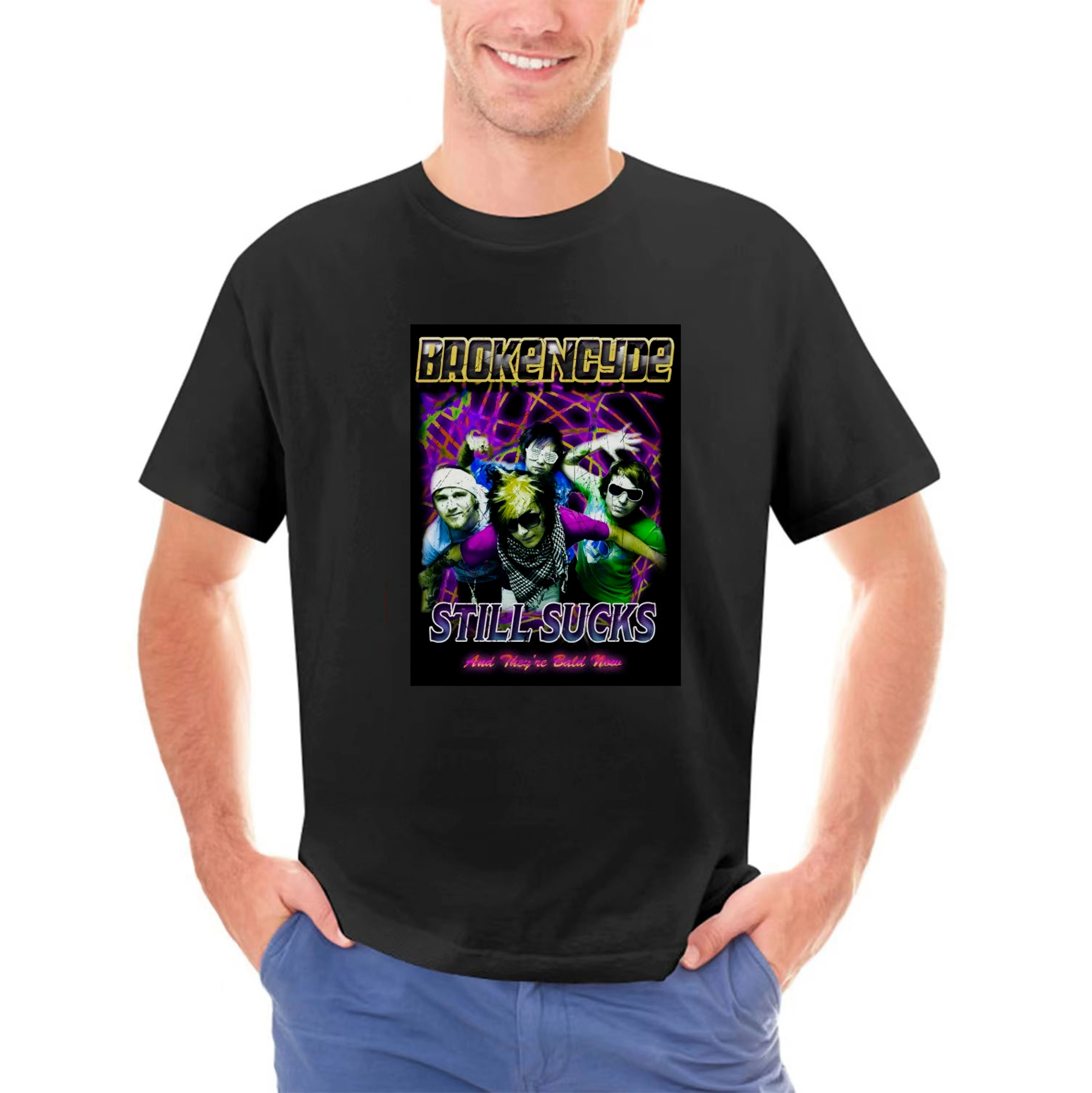 Brokencyde 90s Style Vintage Parody Tee