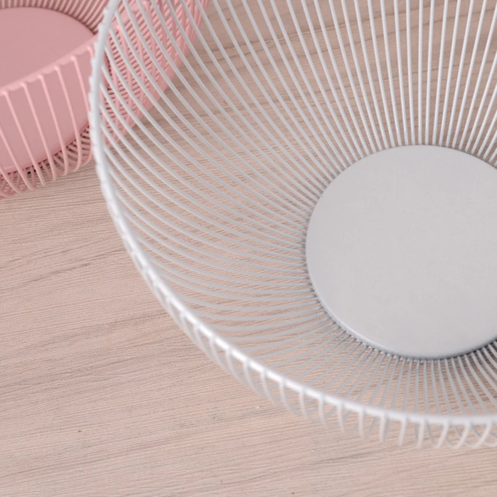 

Fruit Vegetable Storage Drain Basket Household Multi purpose Wire Iron Kitchen Bedroom Bathroom Snack Container