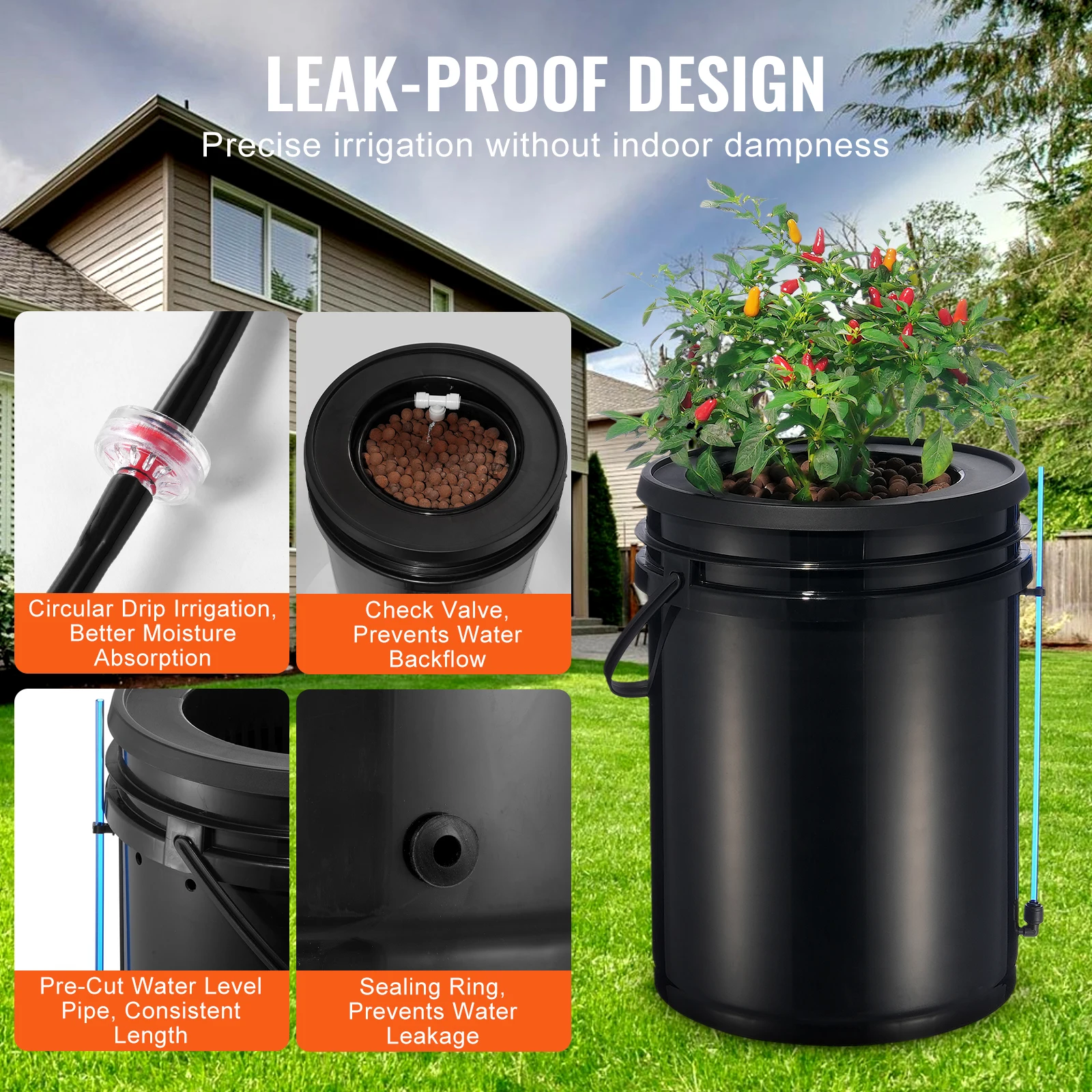 نظام زراعة مائية بتقنية DWC، ن - مراجعة Dwc Bucket System 5 Gallon وسعره