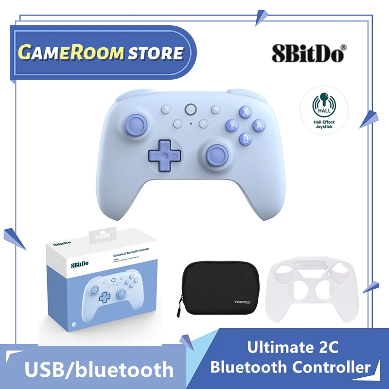 8BitDo Ultimate 2C Bluetooth Controlle new color Gaming Controller Joystick for PC Windows 10/11 Steam Deck Raspberry Pi Android