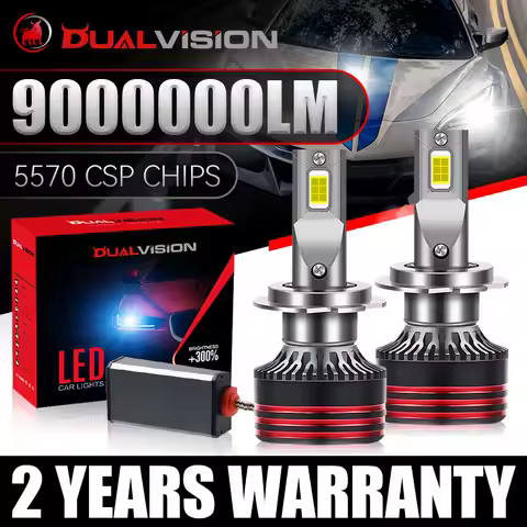 M8PRO H7 H4 H11 LED Car Headlights Canbus H3 H1 H8 H9 9005 HB3 9006 HB4 9012 HIR2 5570 CSP M8 Pro 12V Fog Lamps 9000000LM 6000K