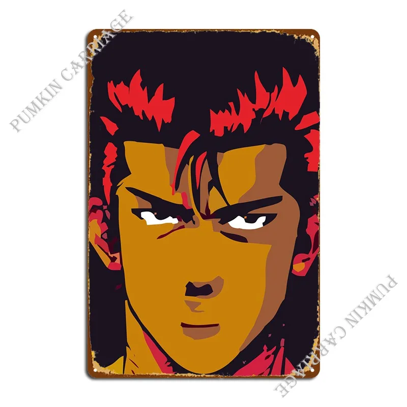 Sakuragi Hanamichi Metal Signs Design Pub Wall Plaque Classic Tin Sign Poster