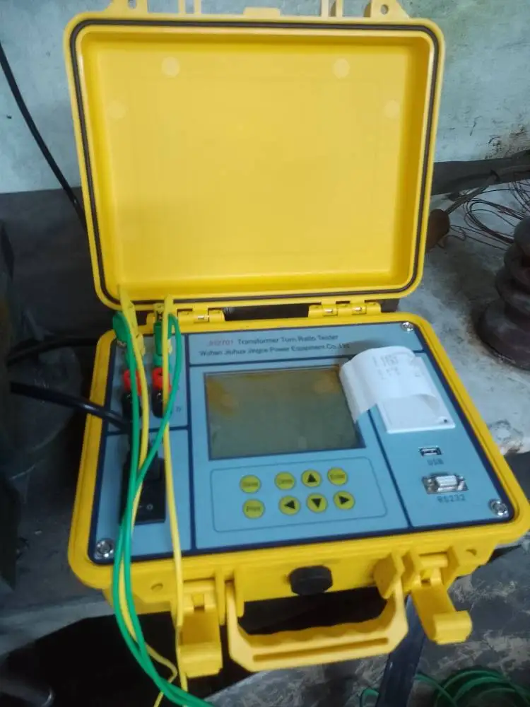 

JH2701 Transformer Turn Ratio Group Tester 3 Phase TTR Turns Ratio Meter Automatic Transformer Turns Ratio Meter Test Equipment