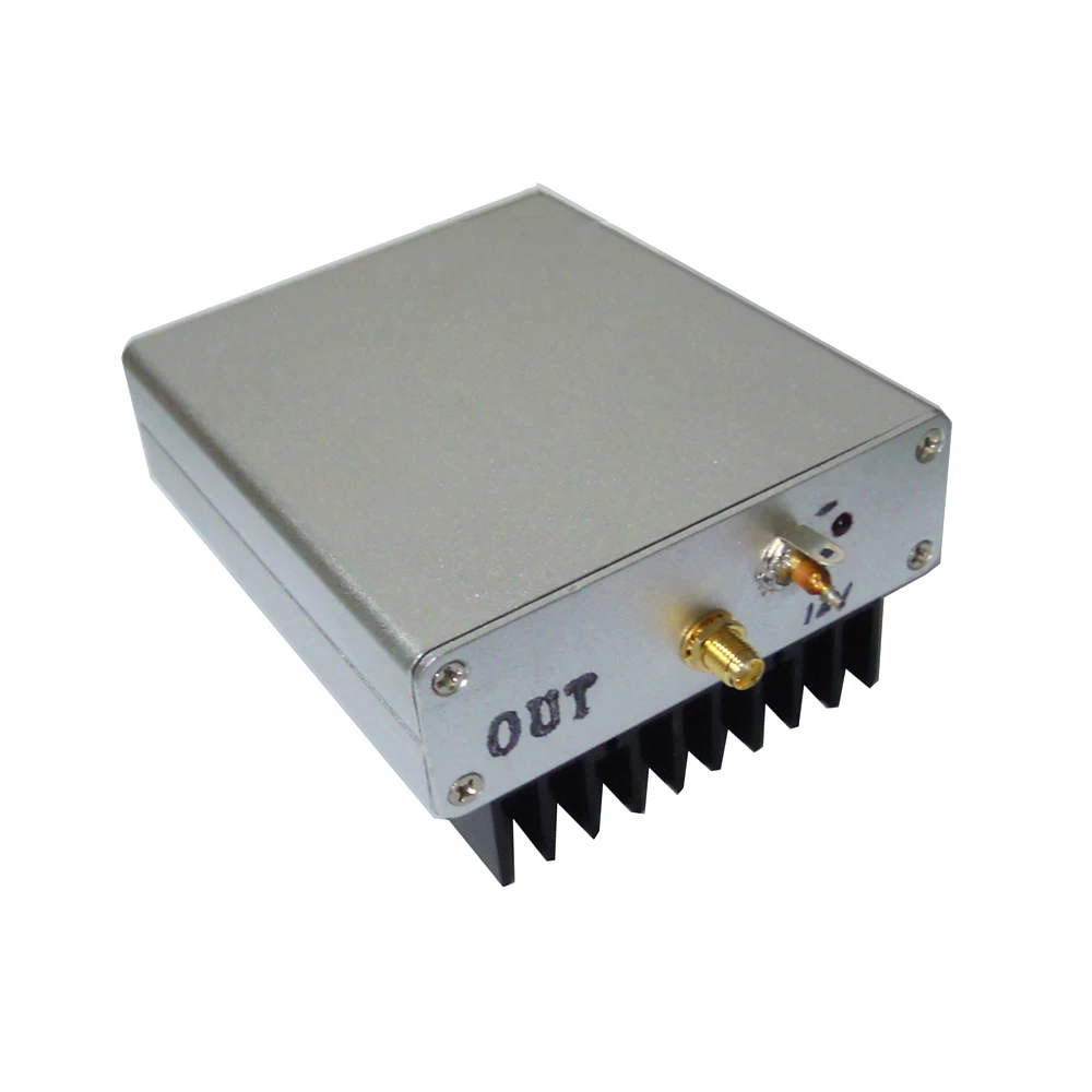 RF Amp 100kHz-70MHz 5W 37dB Linear power amplifier for wave ham radio HF RF signal AMP Transmitter Long wave