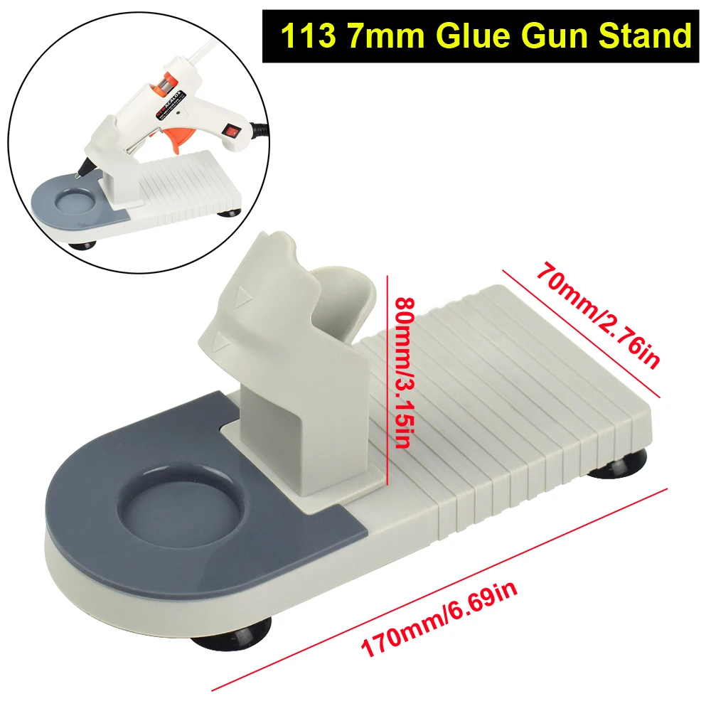 Imagem -03 - Newacalox-hot Melt Kit Mini Glue Gun 20w mm Bastões de Cola Home Faça Você Mesmo Craft Tool 20 Pcs