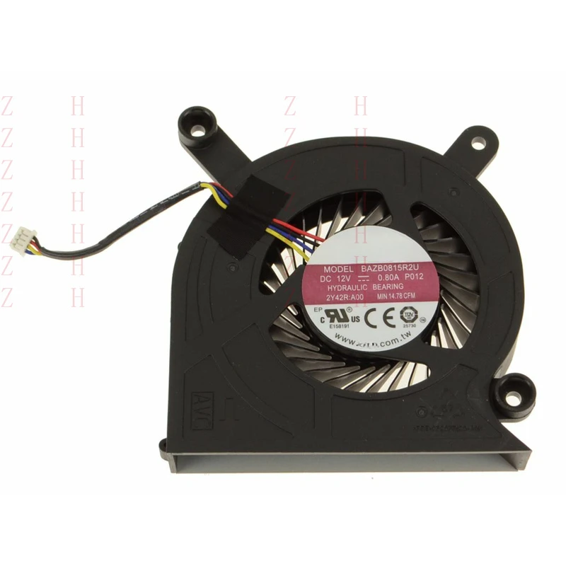 ZZHH 02Y42R для DELL Inspiron 24 5477, универсальный вентилятор охлаждения процессора 2Y42R ZZHH 02Y42R для DELL Inspiron 24 5477, универсальный вентилятор охлаждения процессора 2Y42R