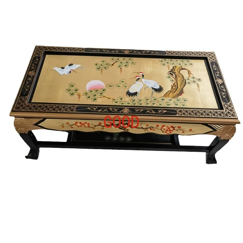 

Большой журнальный столик для гостиной Ming-Qing, окрашенная мебель, чайный столик