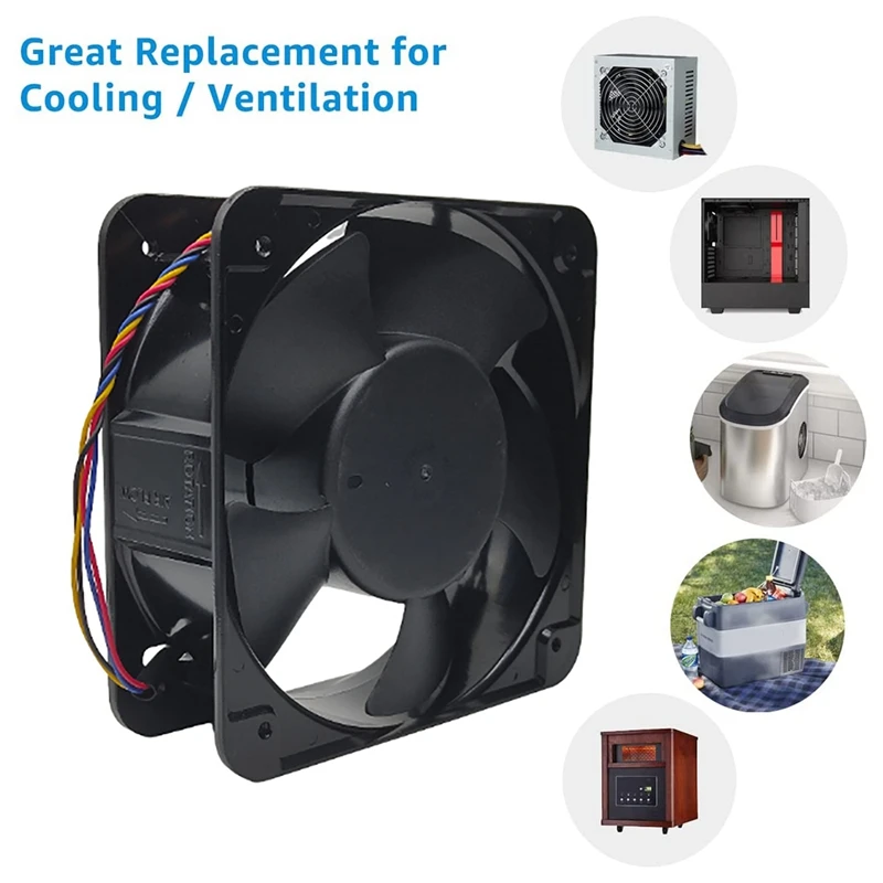 AFC1512DG 3800RPM Cooling Fan For Delta 15050 12V 1.80A AFC1512DG Speed Regulation 15CM Large Air Volume Exhaust Fan