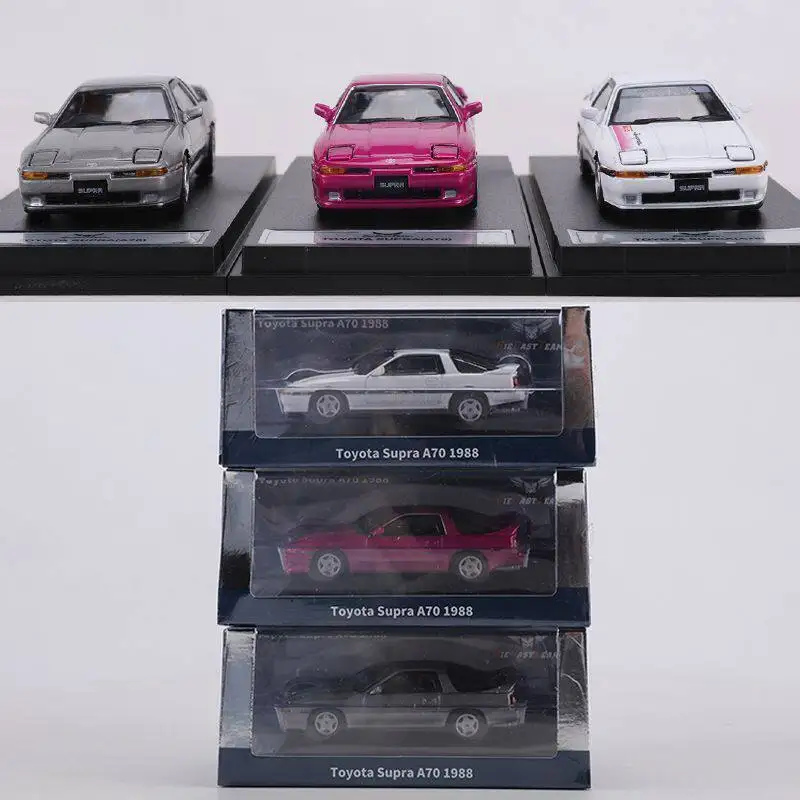 DCT/SHADOW 1/64 1988 Toyota Supra A70 Car Alloy Toys Motor Vehicle