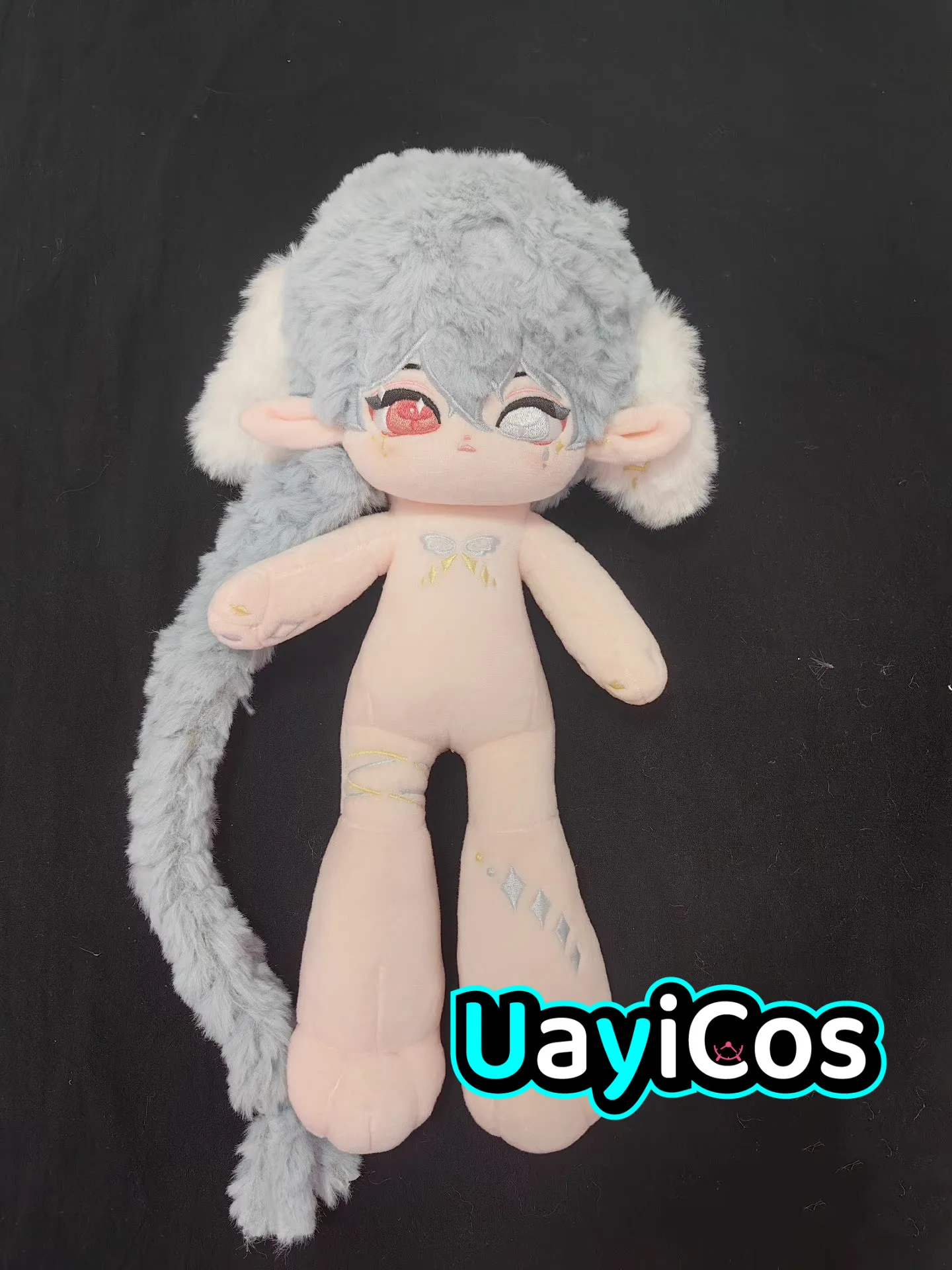 Anime Cool Guy Monsterqun xing xian farcito 30cm gambe lunghe Plushie peluche cuscini cotone bambola corpo Anime figura giocattolo regali per bambini