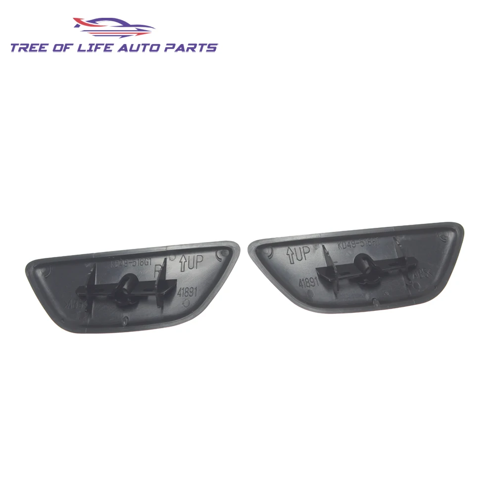 For Mazda CX-5 CX5 2012 2013 2014 2015 2016 2017 Front Bumper Headlight Headlamp Washer Nozzle Cover Cap KD49-51-8H1 KD49-51-8G1