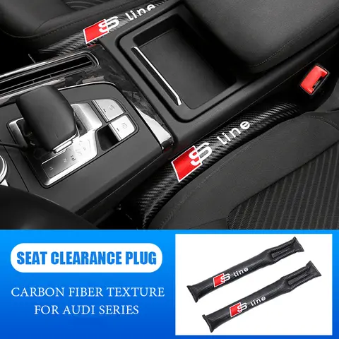 자동차 인테리어 시트 갭 플러그 Audi A3 A4 B5 B6 A3 8P 8V 8L A5 A6 C6 C5 A1 A7 A8 Q2 Q3 TT RS3 RS4 용 누출 방지 스트립 필링 패드