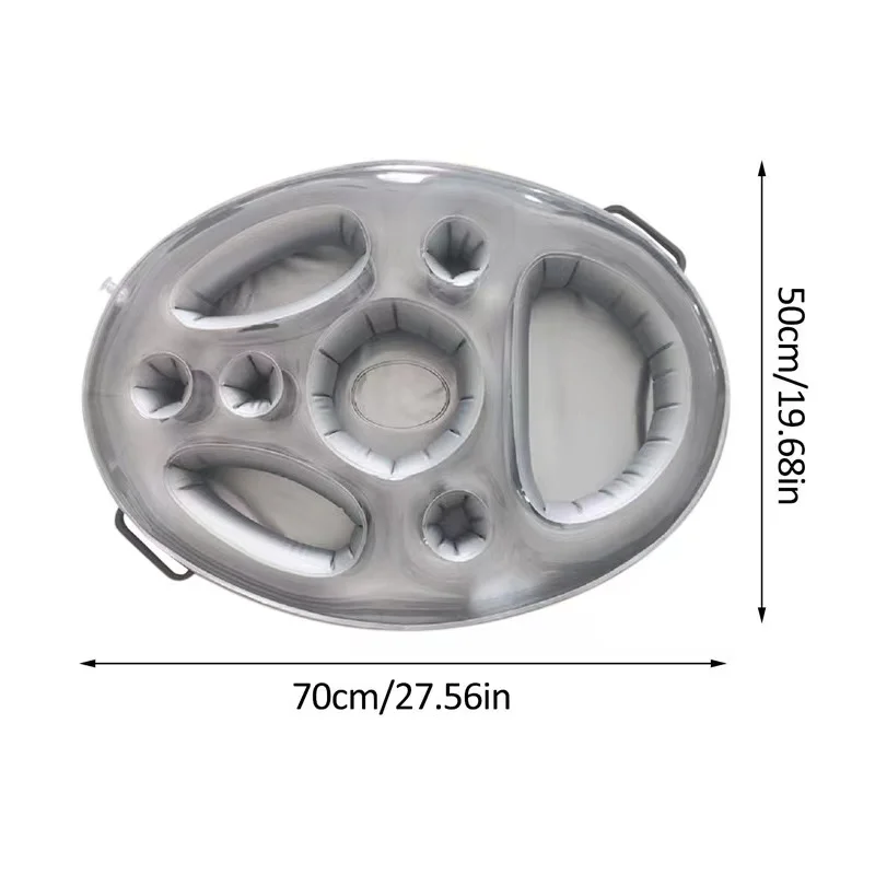 インフレータブルプールパーティーバケット、ドリンククーラー、ワインカップホルダー、フロートビールテーブル、ビーチスイミンバートレイ、夏