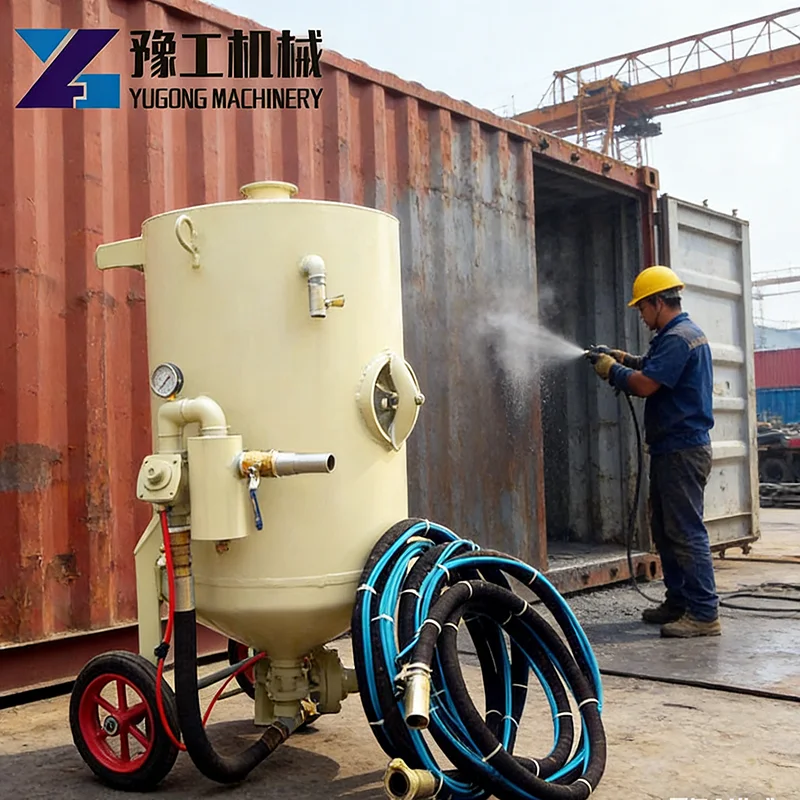 

Sandblasting Machine Efficient Sand Blaster Handheld Sandblasting Tool for Surface Cleaning Derusting Polishing