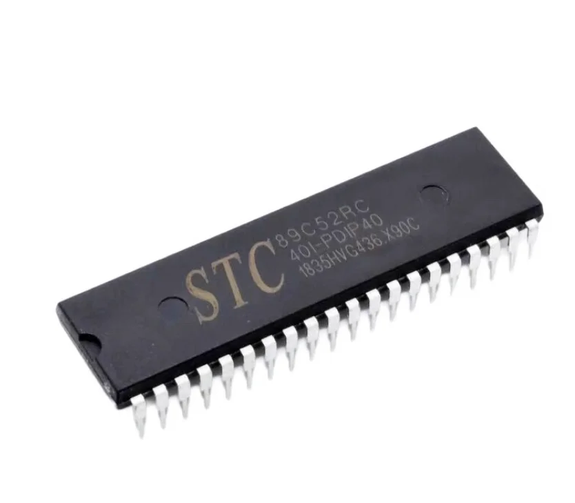 10PCS/LOT STC89C52RC-40I-PDIP40   STC89C52RC-40I  DIP NEW