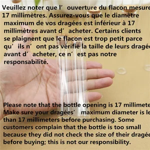 50 pieces/lot wedding DRGES Glass Garrape Party DRGEES Glass Bottles Test Tube Stick Small Diy Crafts Tiny Bottle 12 Main Sales Glass Bomboniere - №10