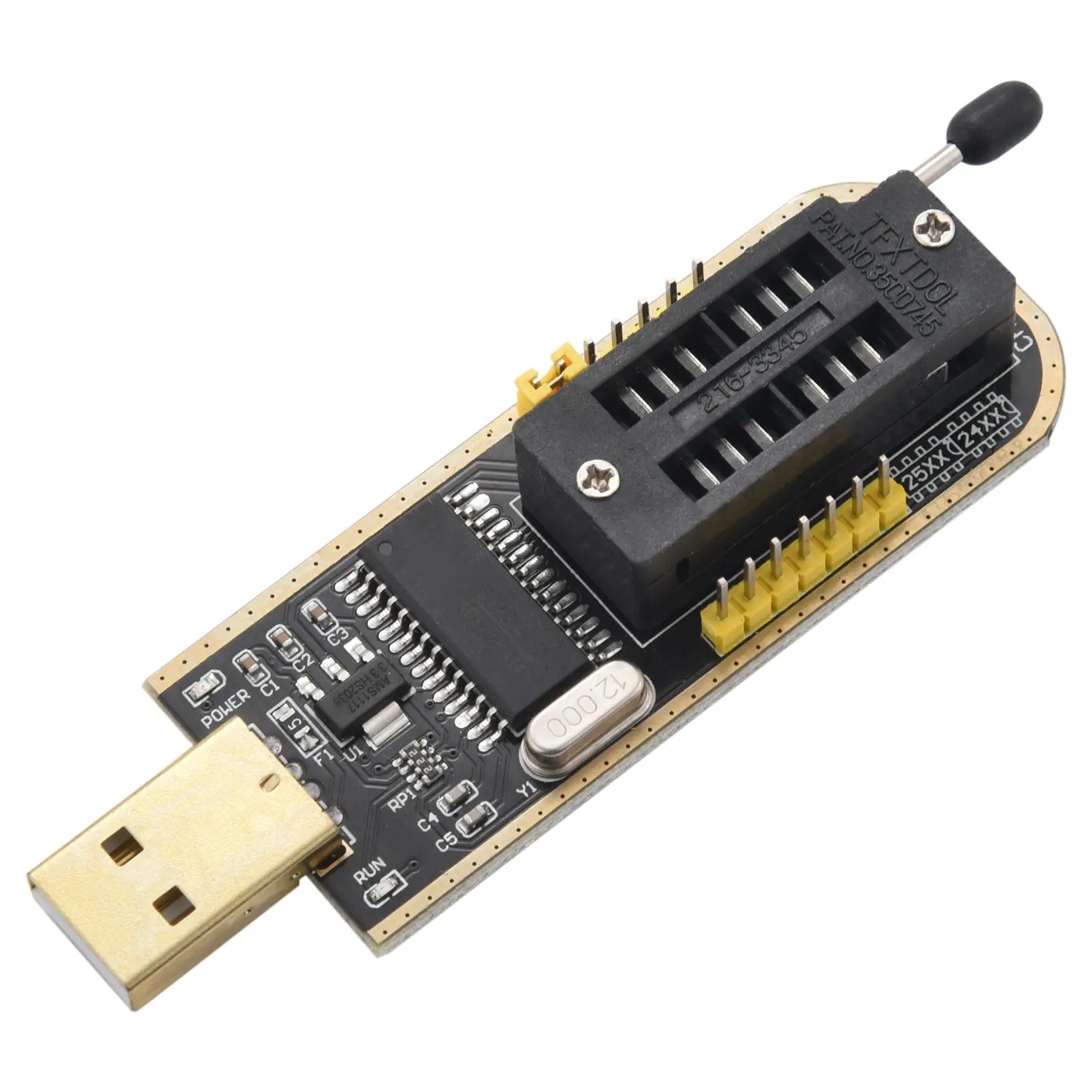 SOP8 SOIC8 Test Clip for EEPROM 25CXX / 24CXX with CH341A 24 25 Series EEPROM Flash Bios USB Programmer