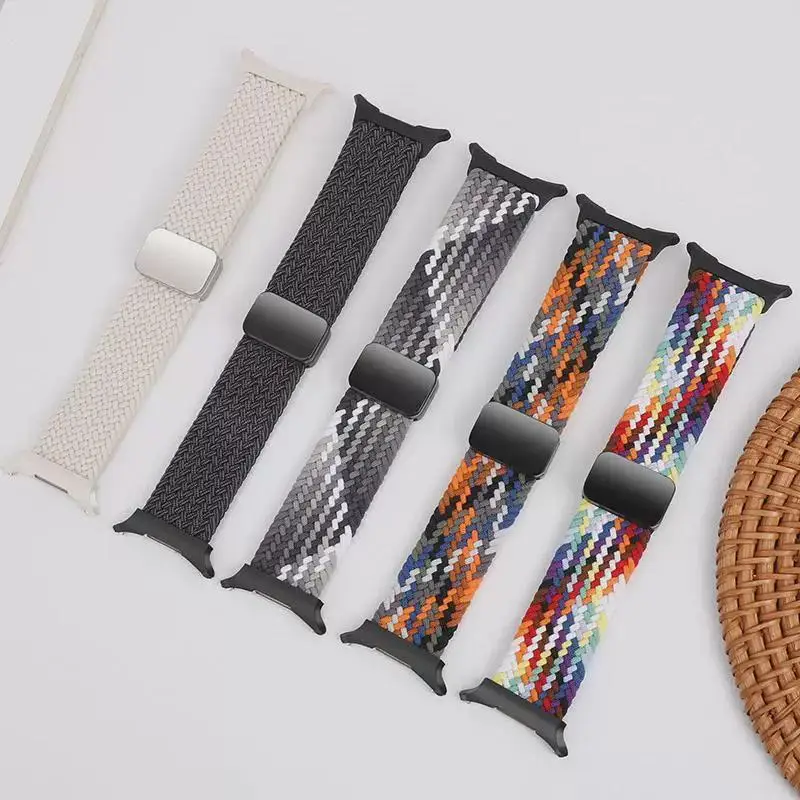 Für Samsung Galaxy Watch Ultra Armband 47 mm Zubehör Magnetisches Nylon geflochtenes Sportarmband Correa Galaxy Watch 7 Ultra Band