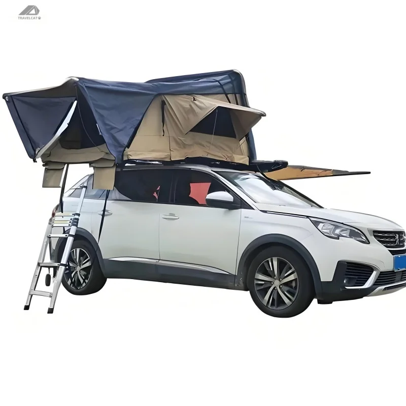 ABS Hard Shell Best Top Tent Vehicle Side Awning Car Trailer Top Tent 2-4 Person Tent,Custom
