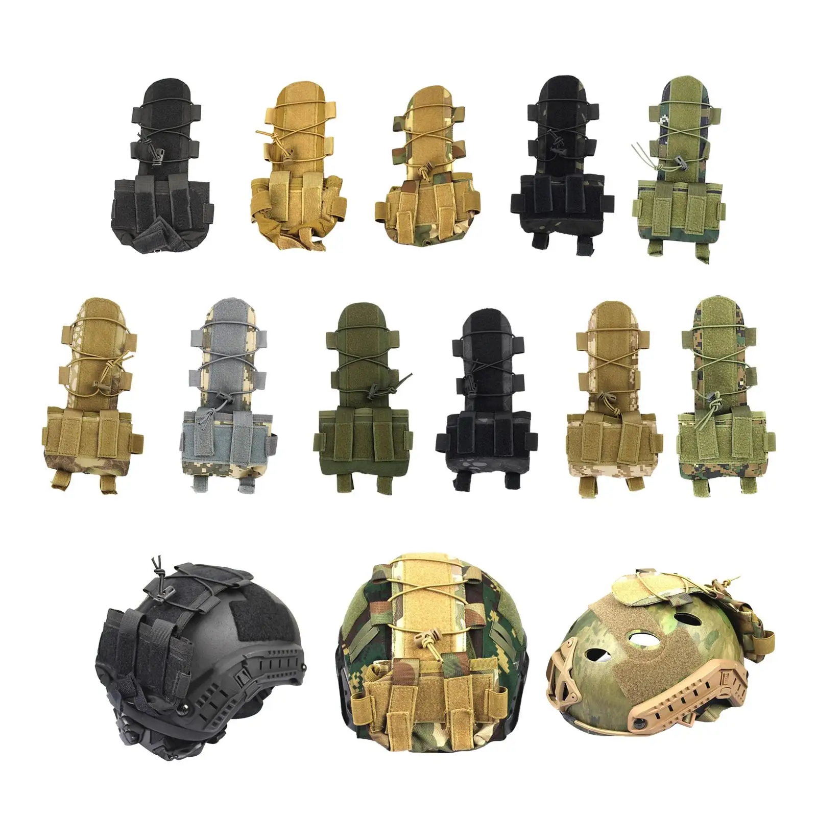 Helmets Balancing Bags Balance Helmets Pouch Universal for Hunting Hiking