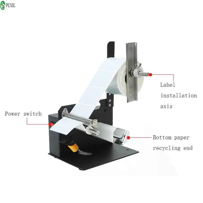 Máquina de etiquetas D42, máquina dispensadora de etiquetas automática eléctrica totalmente automática industrial, comercial y económica