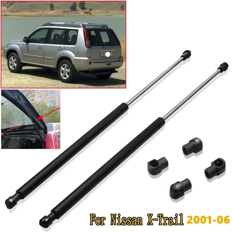 2Pcs Rear Tailgate Trunk Boot Gas Struts Lift Support Damper Spring for Nissan X-Trail 2001-2006 90450-8H31A 90451-8H31A