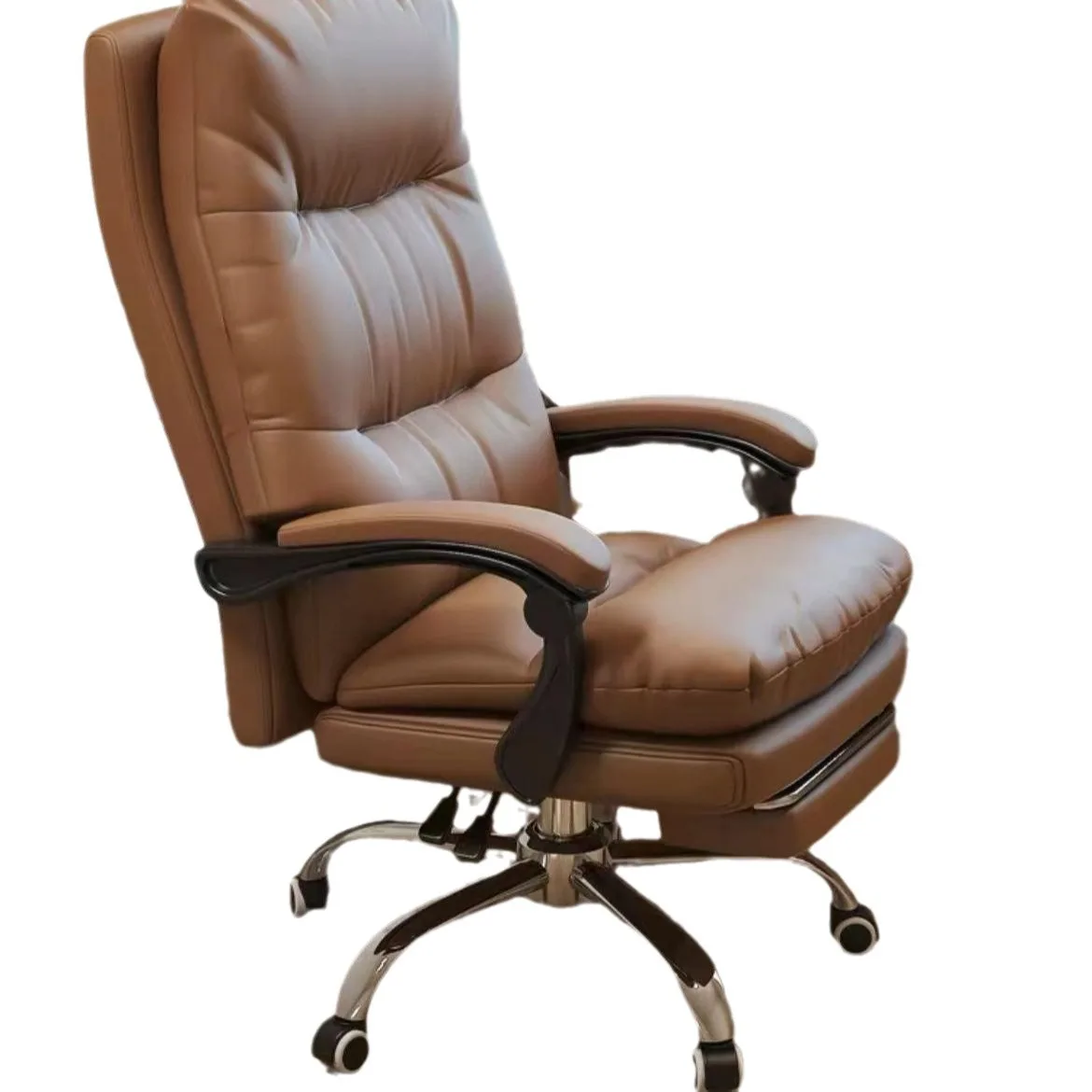 

Computer chair casual backrest reclining sofa chair home office lifting and rotating comfortable boss manufacturer