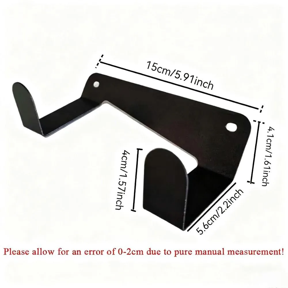 Tool Storage Metal Storage Rack Strong Load-bearing Wall Mounted Power Tools Hanger Easy Installation Tool Holder for Bosch