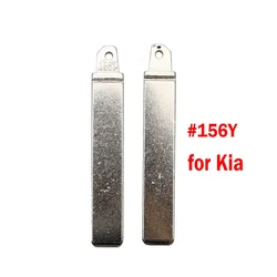 10PC 156 # chiave per auto originale vuota Flip Blank per Kia K5 SY5JFRGE04 sostituire Flip Remote Blade strumento per fabbro sostituzione della lama chiave