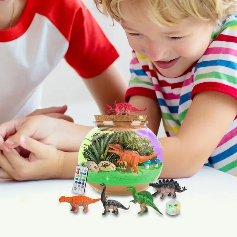 

Kids Glass Bottle Toy Landscape Bottle Toy Container Decor Exquisite Educational Craft Ecosystem Room Decor For Thanksgiving