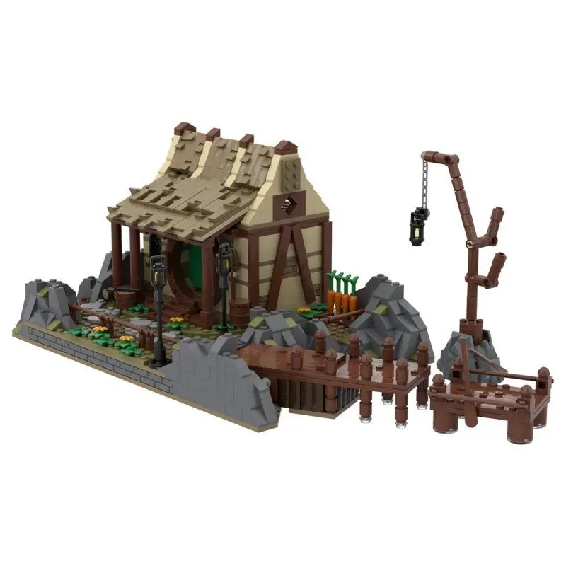 

Изготовленные на заказ MOC-87363, серия фильмов, гавань 1033, детали, игрушки, подарок на Рождество