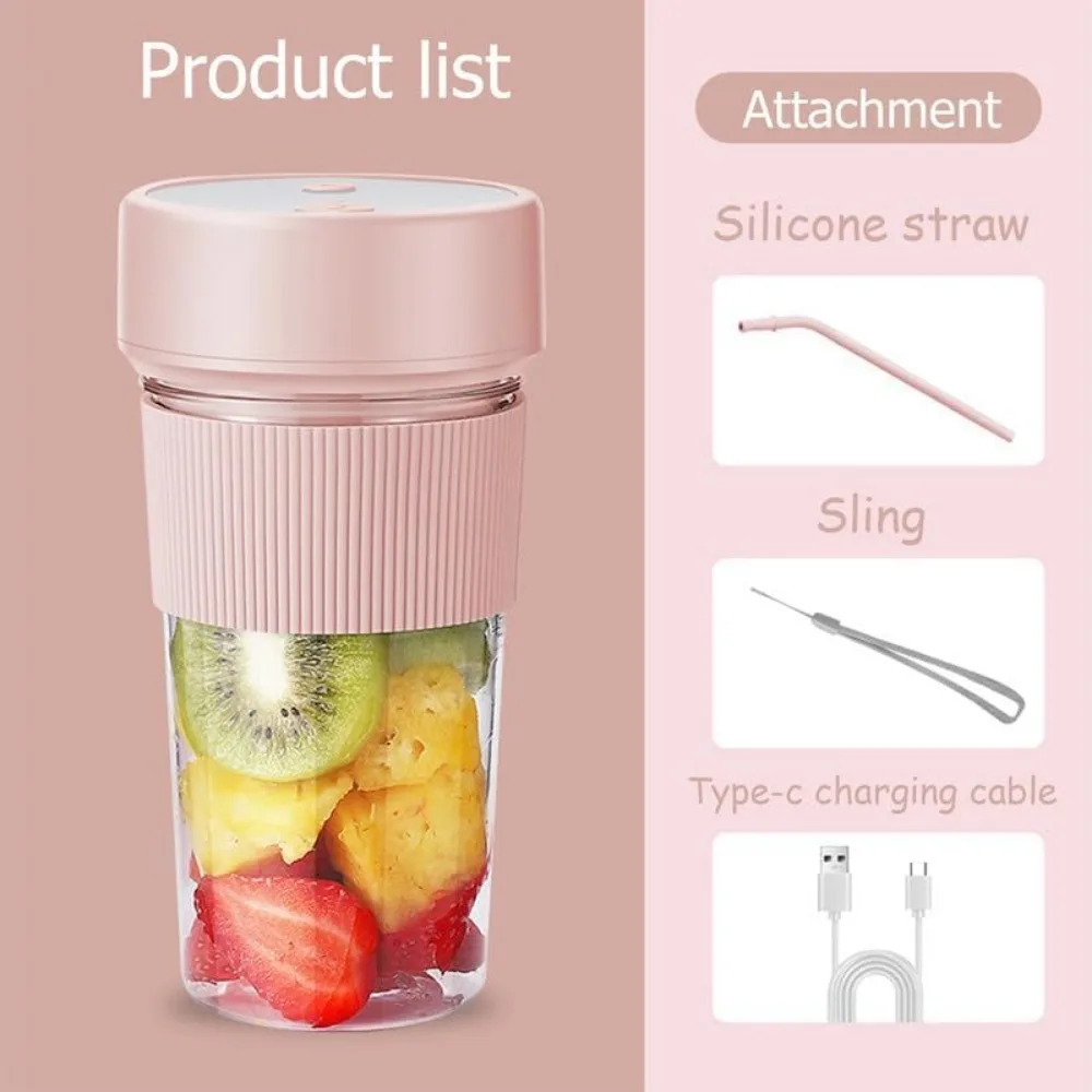 11.83 OZ BPA-Free Personal Blender,With USB Charging, Type-c Charging Port,Makes Smoothies and Shakes Creamy