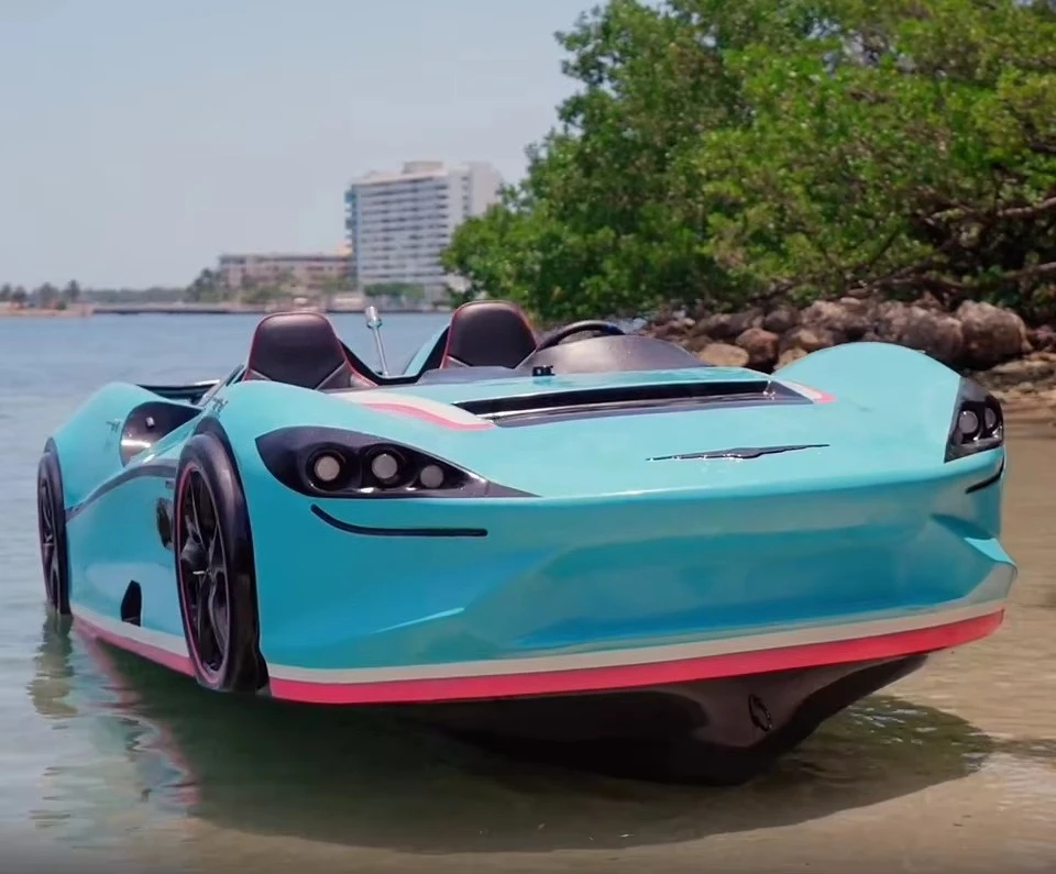 Water Supercar Fahren Jet Car Boot Hochgeschwindigkeitssport Schnellboot Vergnügungsboot
