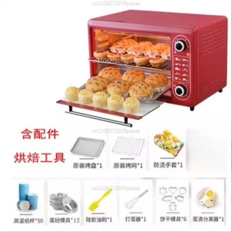 48L Large-Capacity Multifunction Electric Oven – Ideal for Baking, Roasting & Pancakes, Household Countertop Convection Oven