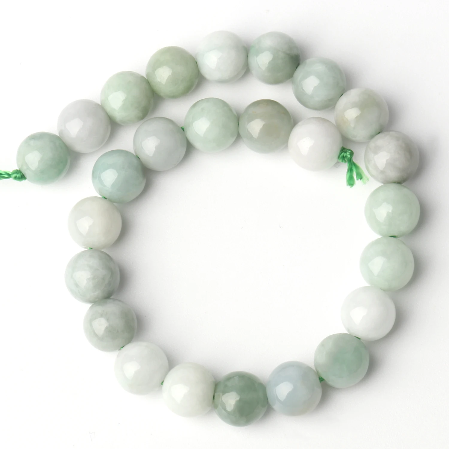 6 8 10mm AAA Natural Burmese Jades Stone Green Round Loose Spacer Beads For Jewelry Making Diy Bracelet Necklace Accessories