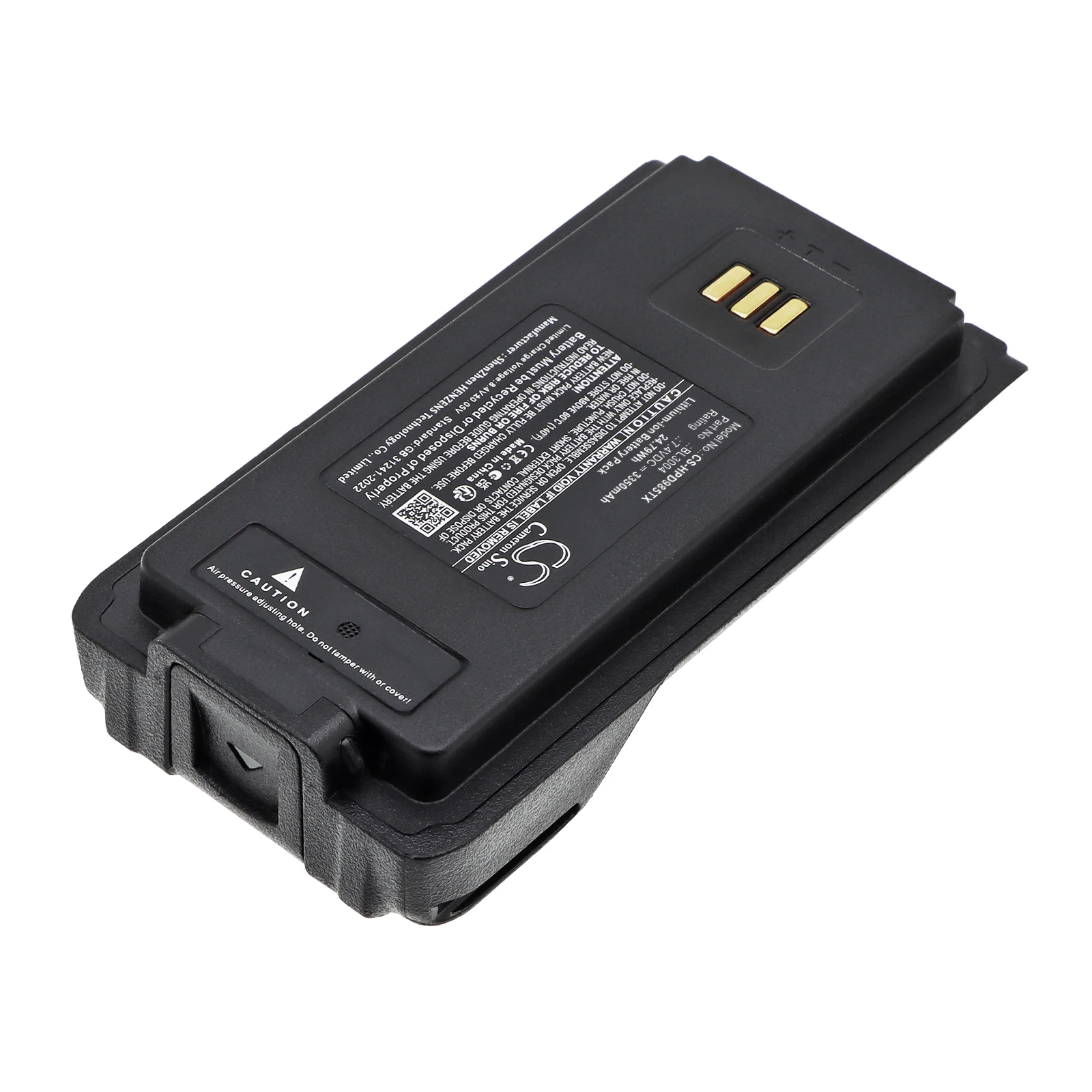Cameron Sino 7.4V 3350mAh Replacement Two-Way Radio Battery BL2016 BL3004 BL3004 for Hytera PD980 PD985 PD985B PD985U
