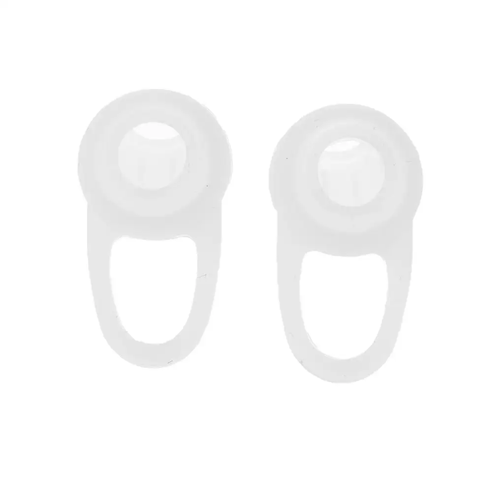Replacement Silicone Headphone Ear Tips Soft Earbud Cushions for Bluetooth Wireless Headsets Video Conference