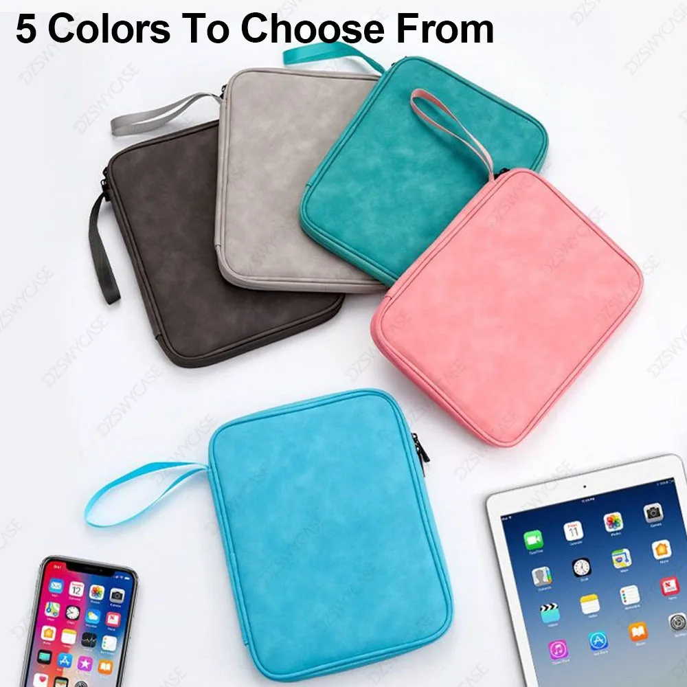 Torba na tablet, etui ochronne na iPada 11-13 cali 10. generacji A16 Air Pro Samsung XiaoMi Lenovo, pokrowiec ochronny z kieszenią — zdjęcie produktu 5